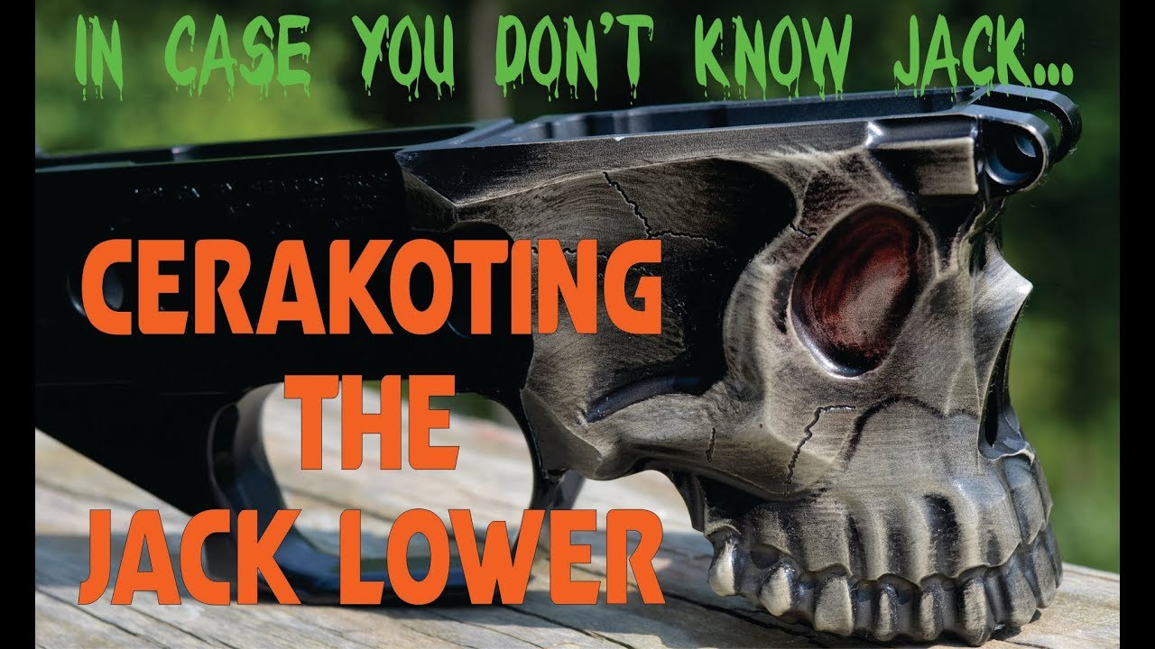 Cerakoting a Jack Lower