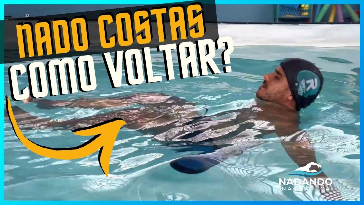 Como VOLTAR a ficar de PÉ NO NADO COSTAS