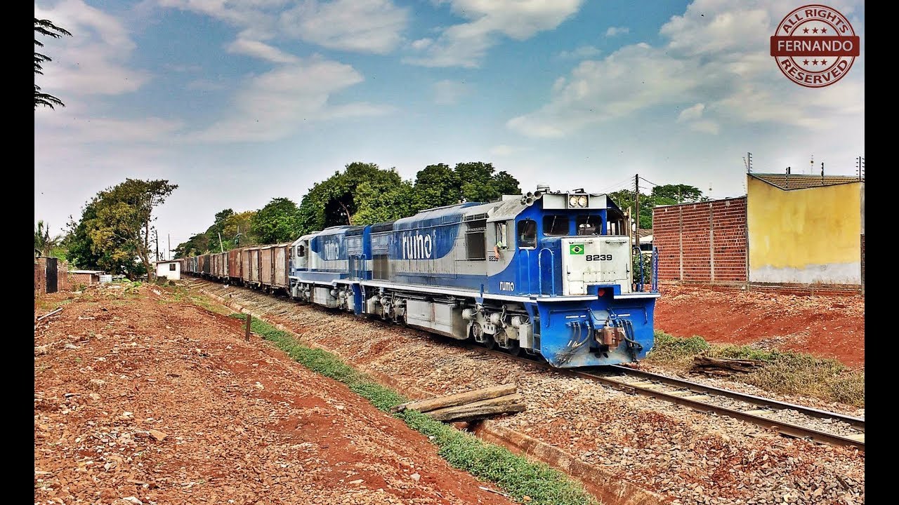 |HD 60p|  Dupla de EMD GT26MC - Sarandi/PR