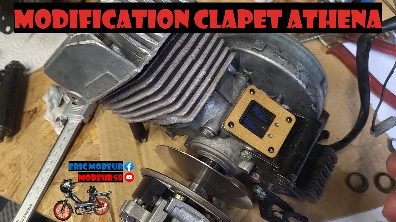 Modification du clapet Athena de 103 : COMPARAISON & TEST AVANT/APRES + Montage