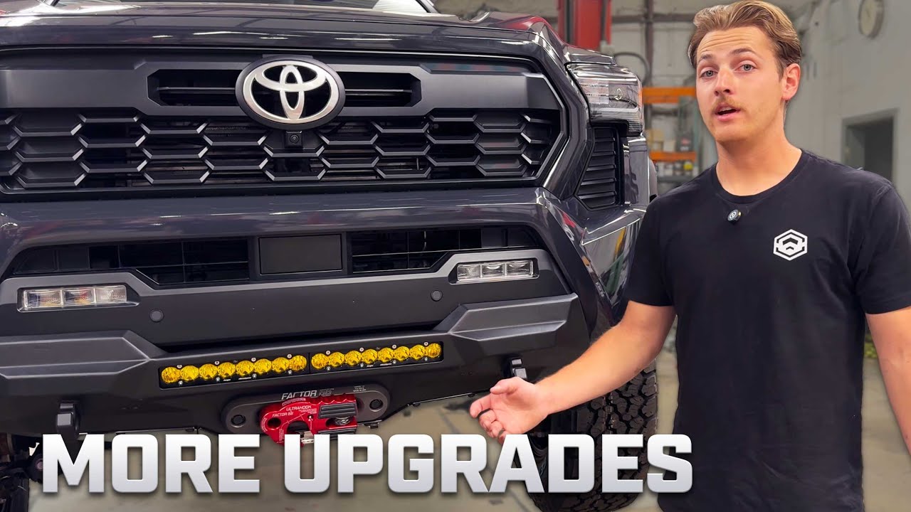 Модификация Toyota Tacoma TRD 2024 года | Установлены бамперы, лебедка Warn, аксессуары Baja Desi...