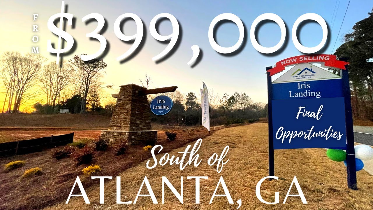 Living in Atlanta, GA | New Construction Opportunity S. of Atlanta | McDonough GA | Moving to Ga