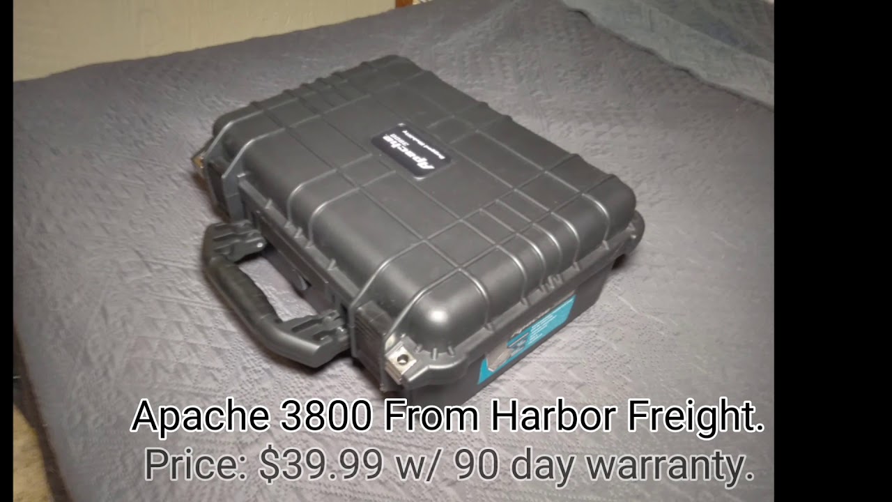 Apache 3800 from harbor freight - Product Review