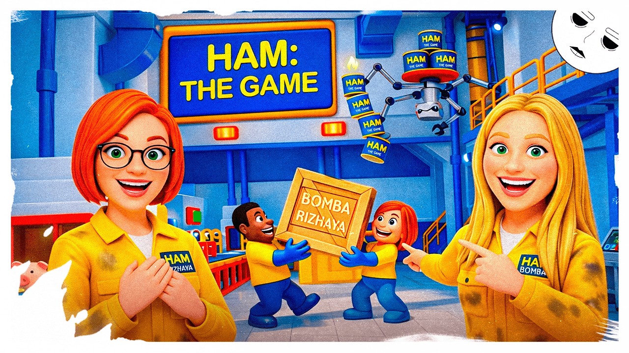 НАСТОЯЩИЙ МЯСНОЙ ФАРШ (ХАОС) | HAM: THE GAME ▶ ИГРАЕМ С РЫЖЕЙ, ГИДЕОНОМ И РОЛЛЕРОМ