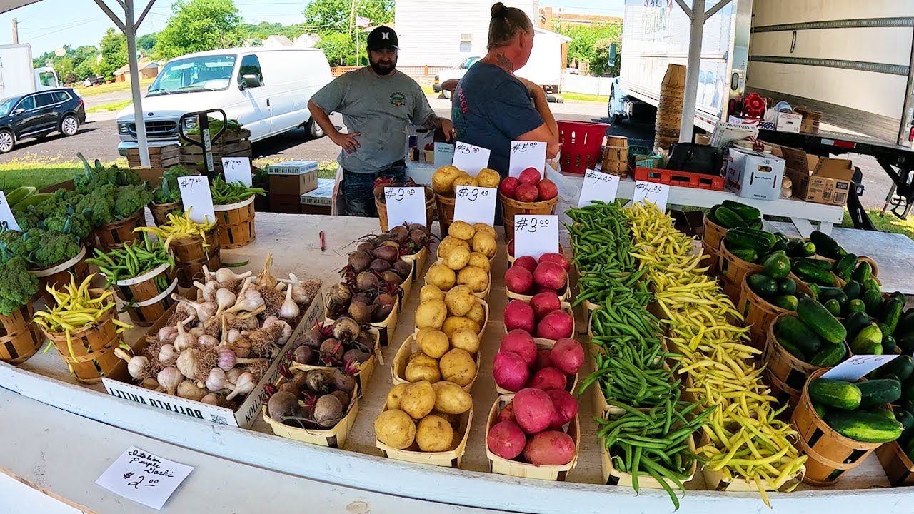 My First Day At The Scranton Farmers Market
