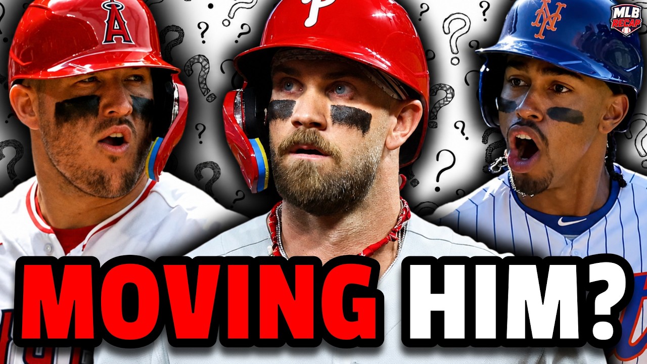 Phillies Might MOVE BRYCE HARPER!? Angels Pathetic Season Continued, Lindor (MLB Recap)