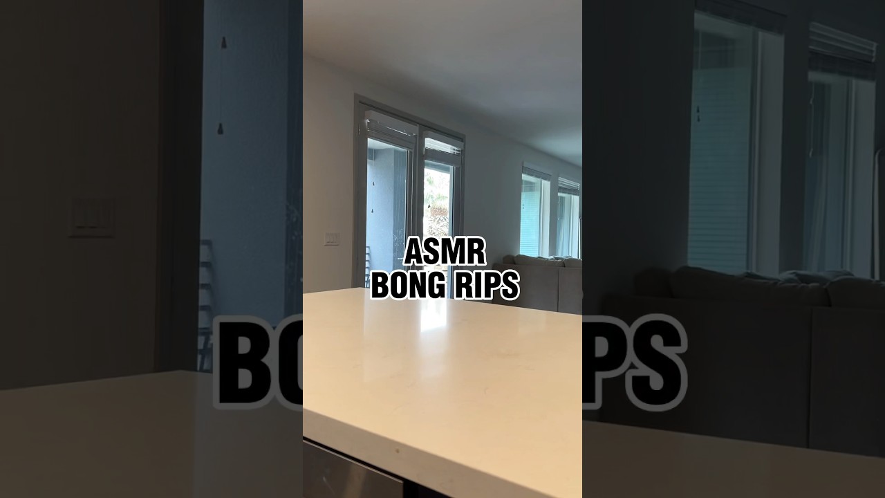 ASMR bong rips to get your day started 😶&zwj;🌫️
