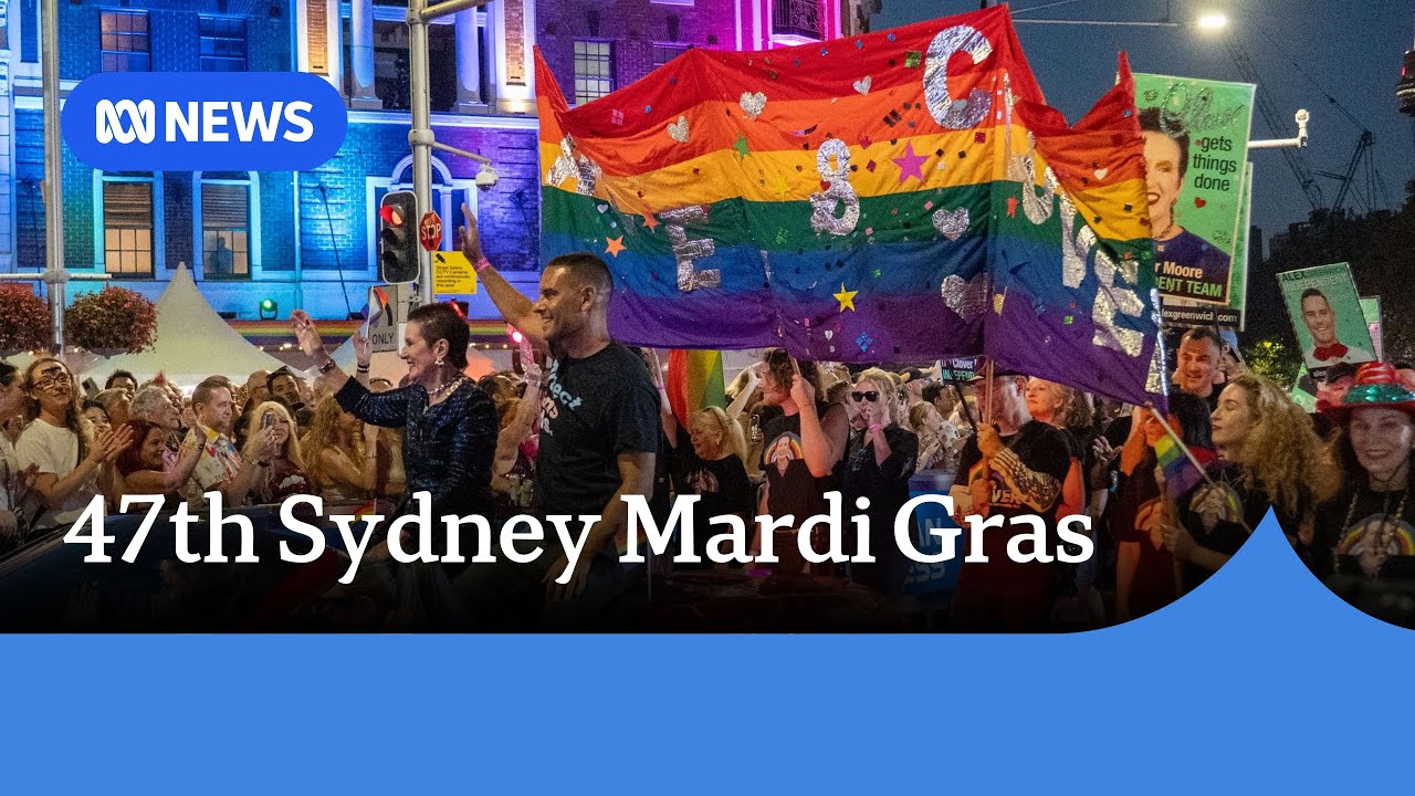 Sydney Mardi Gras draws over 200,000 revellers | ABC NEWS