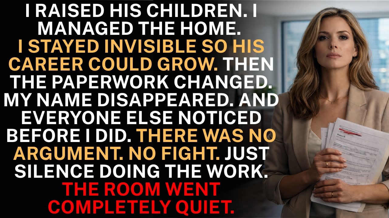 I Raised His Children While He Built His Career — Then My Husband Replaced Me