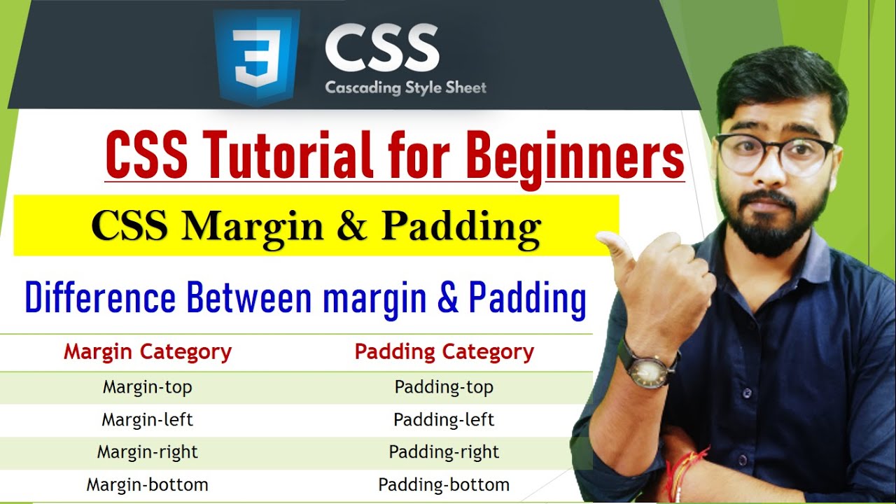 Margin & Padding in CSS | CSS Tutorial for Beginners in [Hindi] | HTML & CSS