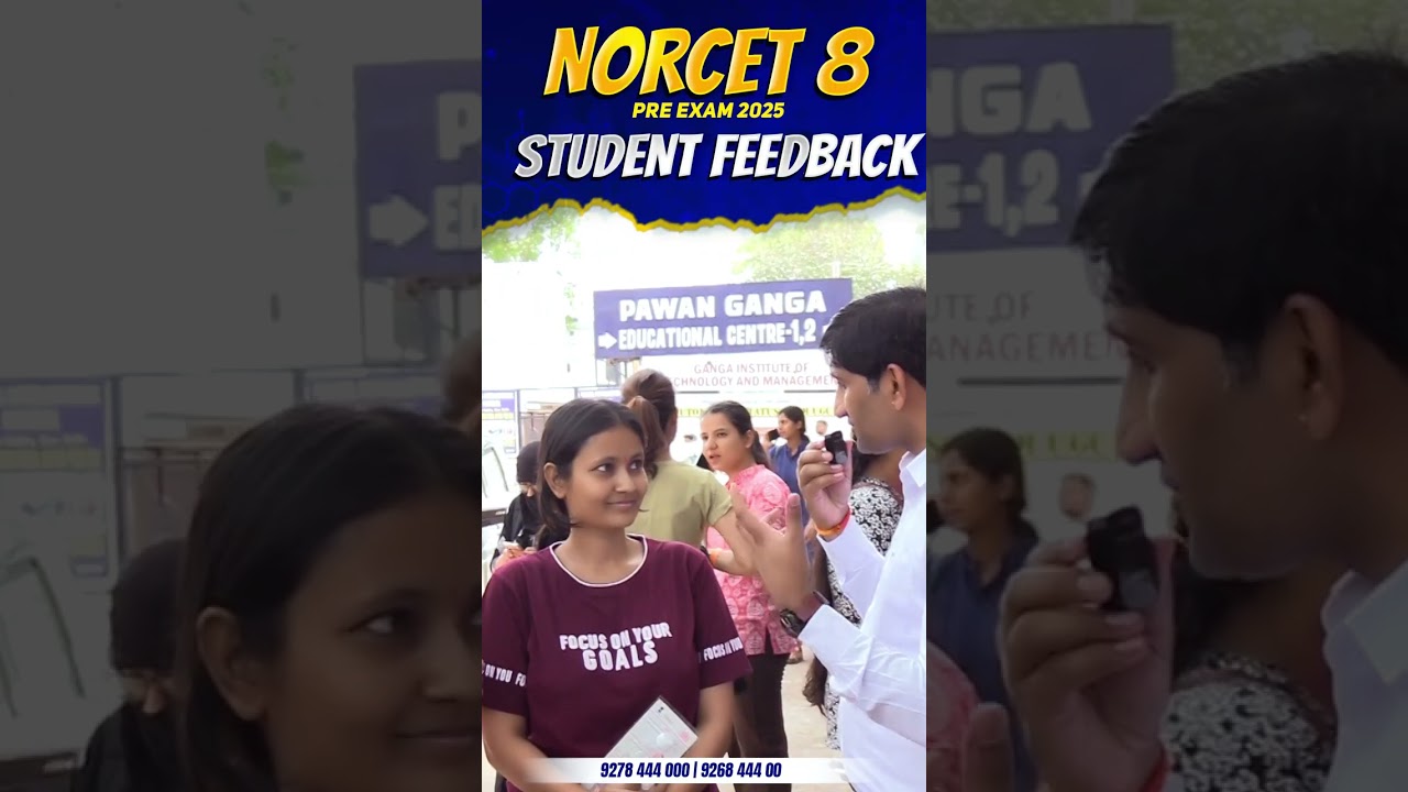 NORCET 8 Exam – Live Student Review! 