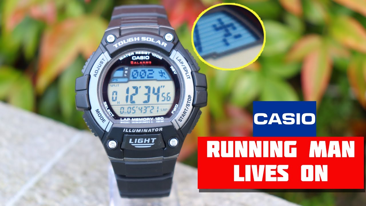 Casio WS220 - Perfect for Naked Runners