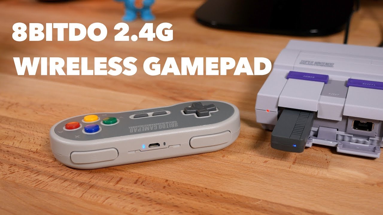 8bitdo 2.4G Super Nintendo Classic/Super Famicom Classic wireless gamepad - Reviewed!