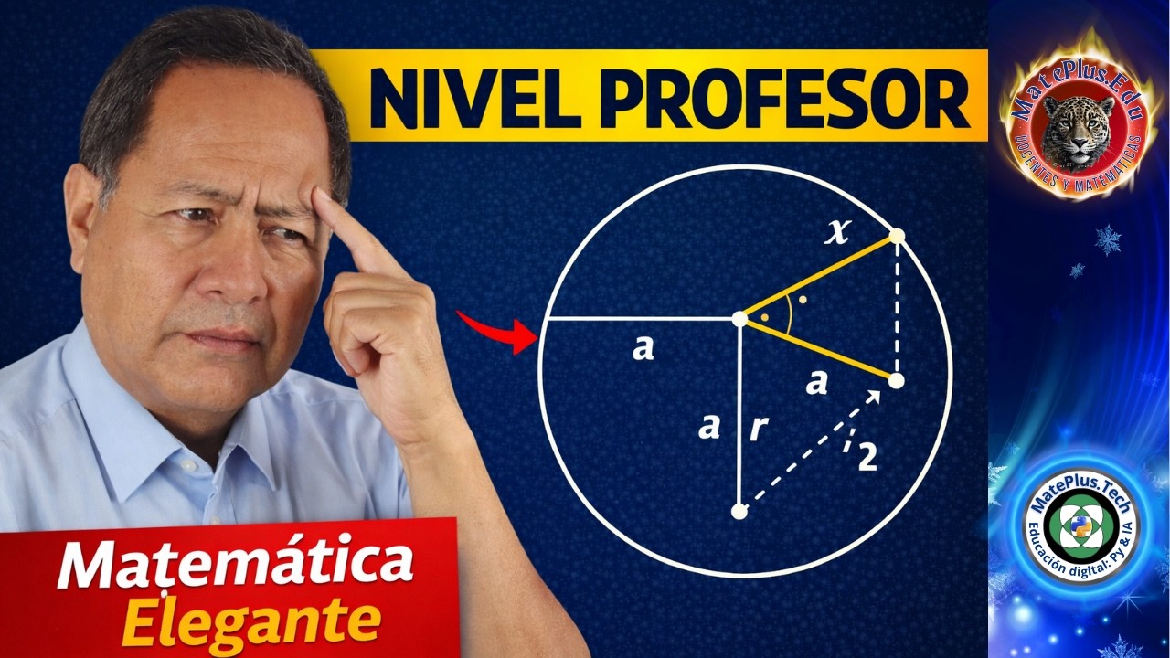La Relación Oculta entre el Radio y el Cuadrado que Solo un Profesor de Matemática Notaría