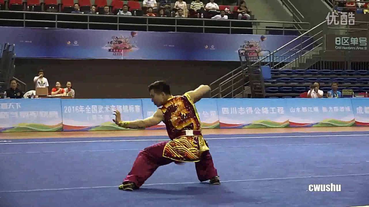 2016年全中国武术套路锦标赛：男子南拳王地 浙江 第一名