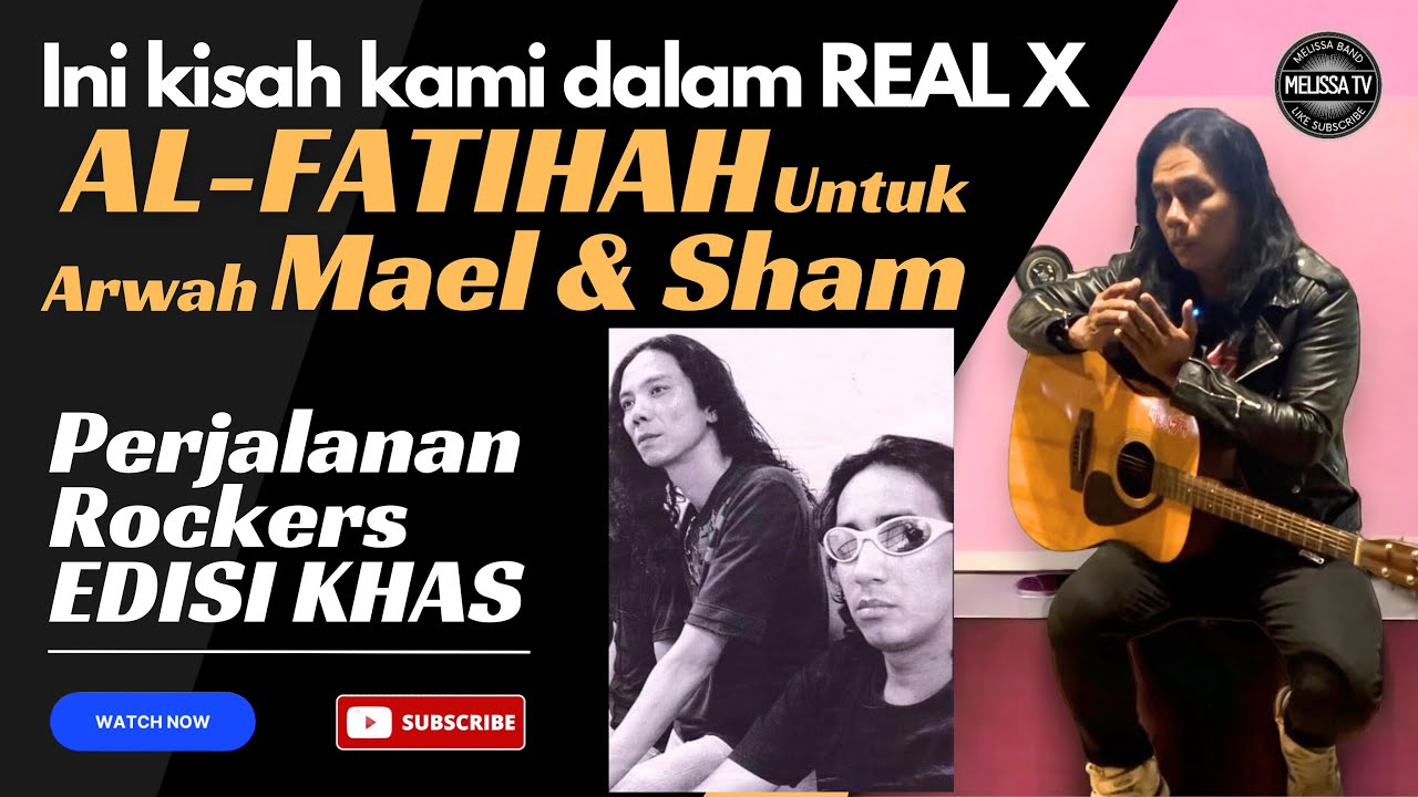 Kami pernah lalui perkara ini dalam REAL X.. Al-Fatihah untuk arwah Mael & Sham..