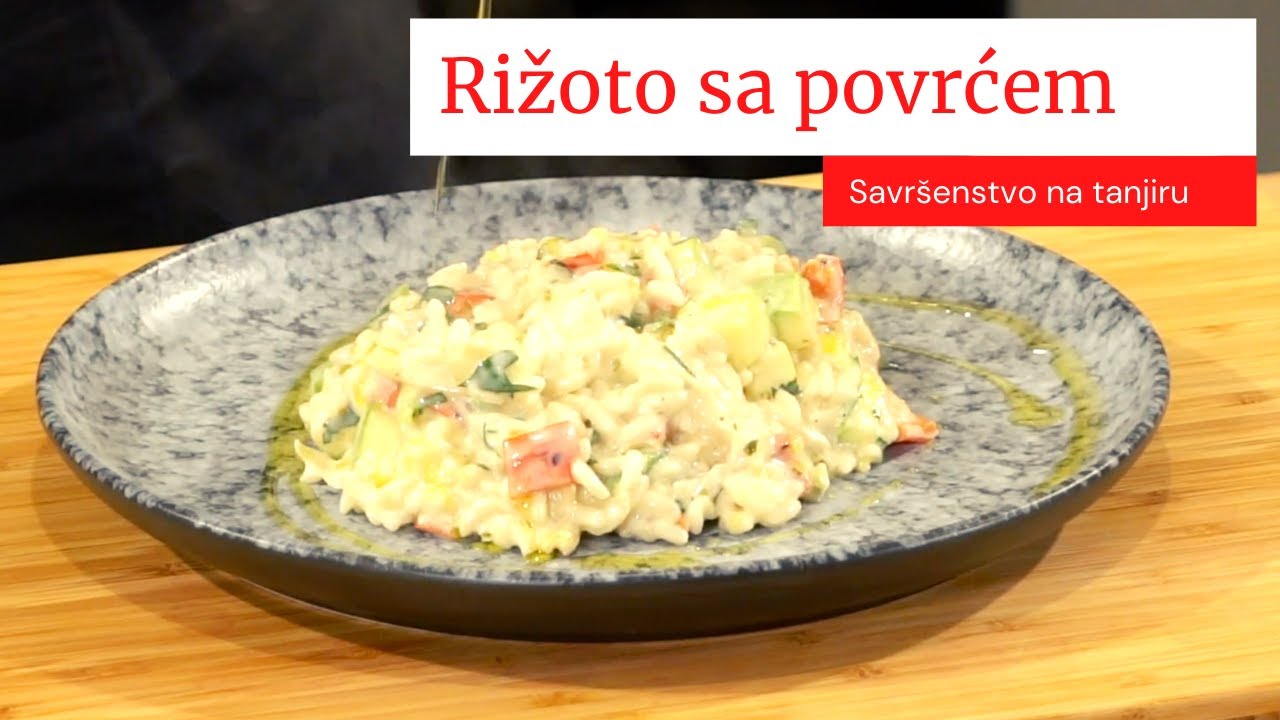 Rižoto s povrćem - EKSPLOZIJA UKUSA