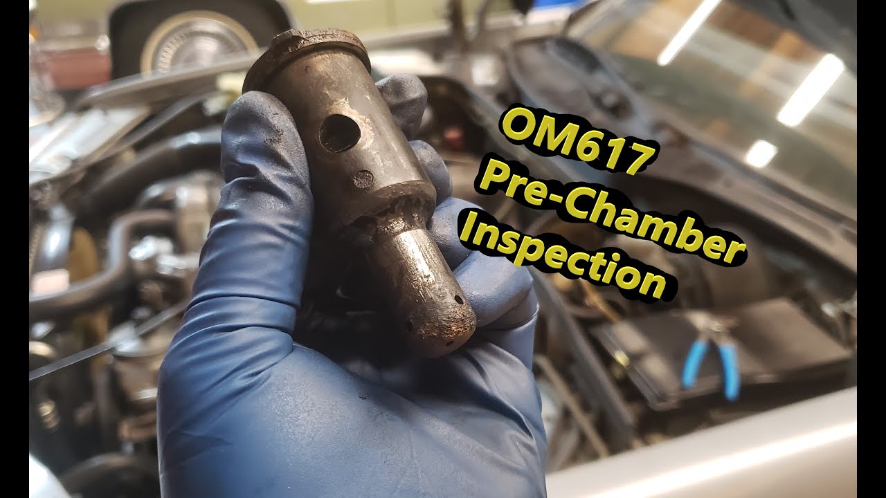 Mercedes 300SD W126 - Pre-Chamber Inspection and Cleaning