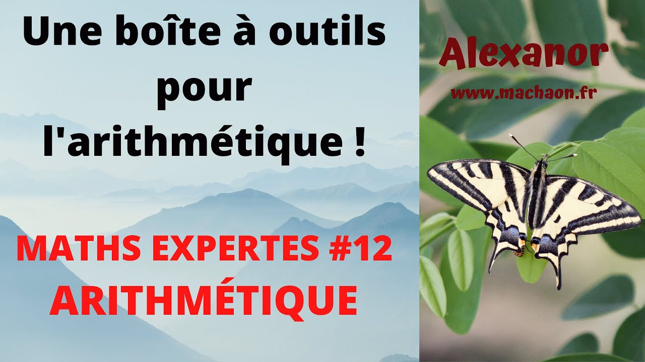 option maths expertes en terminale #12 : une boîte à outils complète pour l'arithmétique