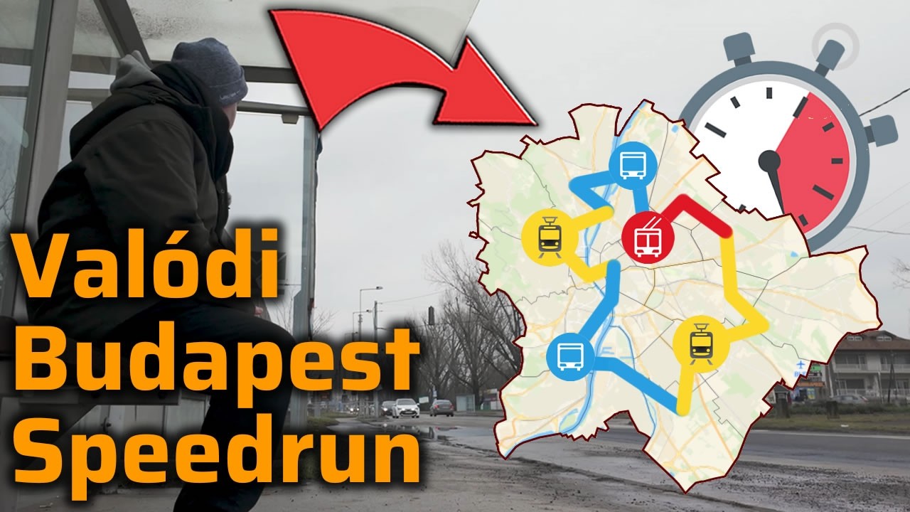 Mennyi idő bejárni Budapest kerületeit tömegközlekedéssel?? 🚌