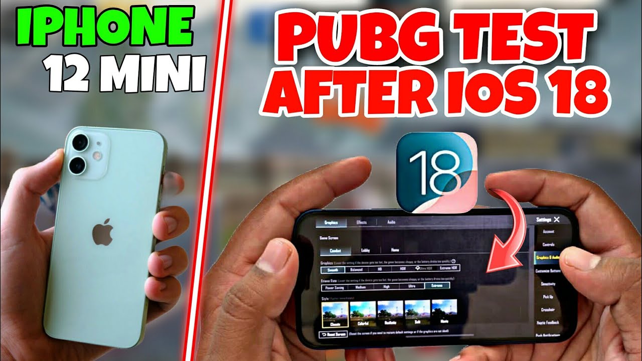 IPHONE 12 Mini  PUBG TEST in 2025 | best low budget gameing phone in just 40k