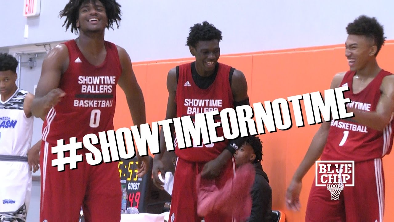Showtime Ballers Had A Dunkfest At The Source Hoops Miami Hoops Festival!!