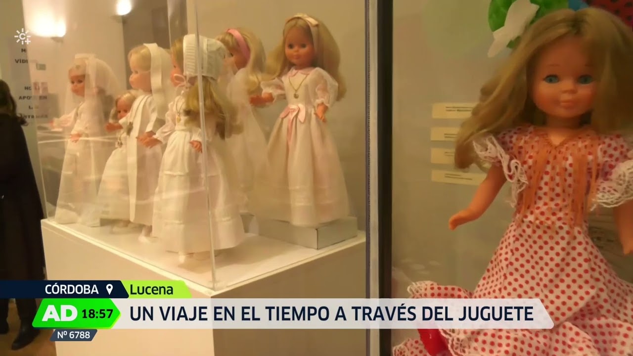 Exposición de juguetes vintage en Lucena (Córdoba)