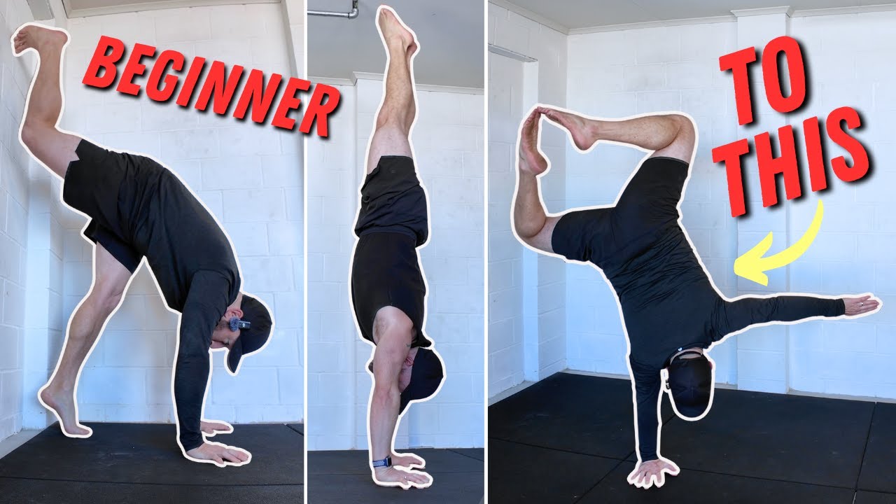 WALL HANDSTAND to ONE ARM HANDSTAND - The Drills YOU Need