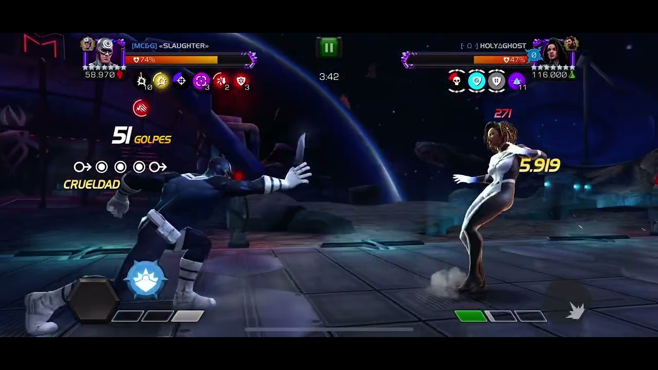 MCOC Bullseye vs Photon AW node 48