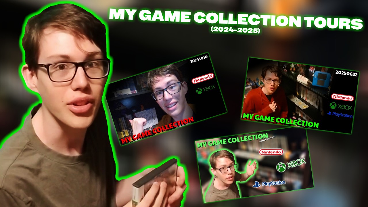 All of My Game Collection Tours From 2024 & 2025 - A Special TOGZ Compilation