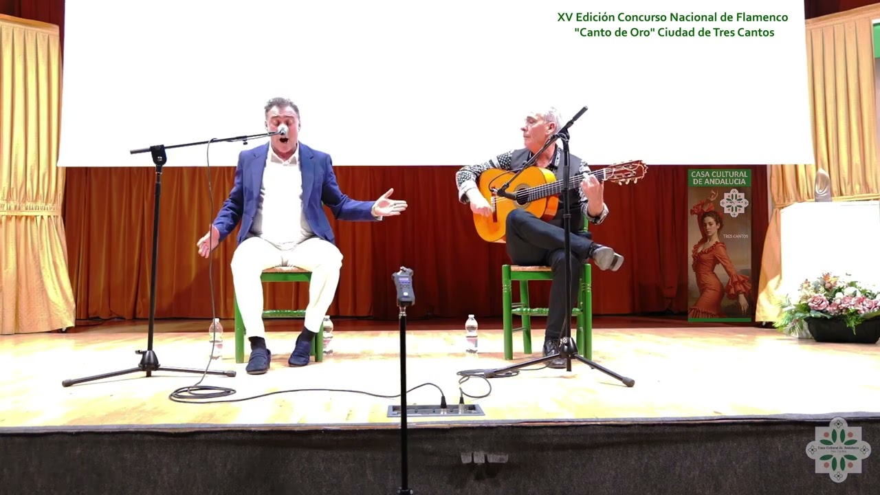 Juan Canela por Bulería por Soleá, con Pepe Núñez a la guitarra