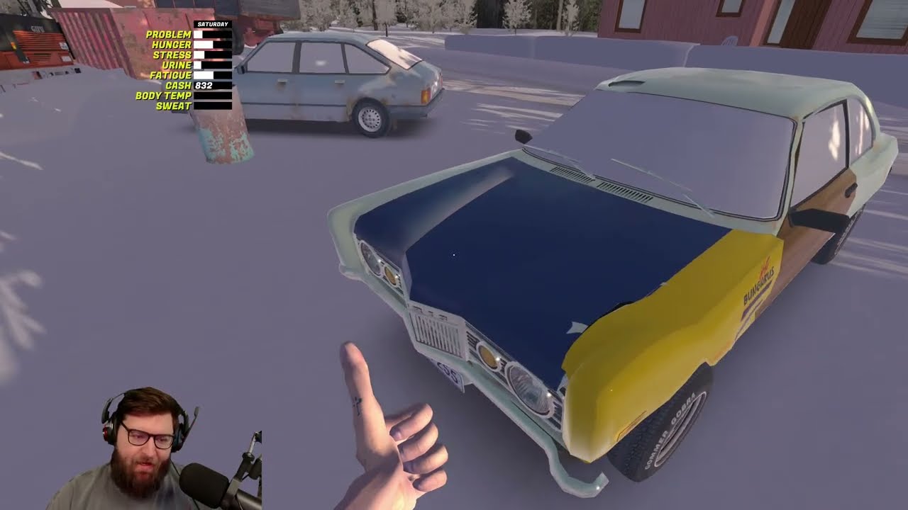 🔴Deadly Plays: MY WINTER CAR - DAY 20