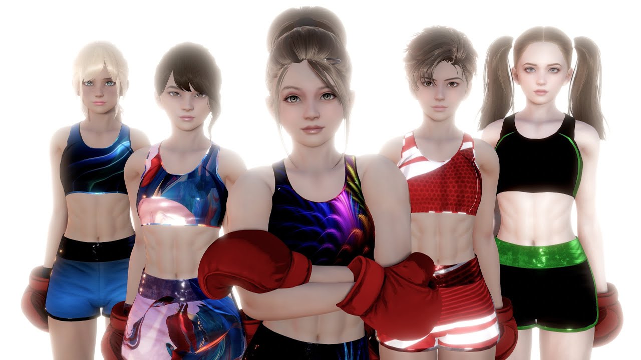 [MMD Fight] Boxing Girl: Time.