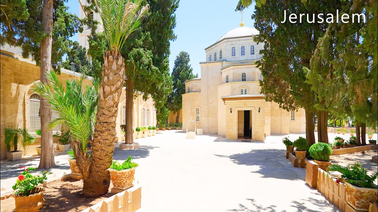 Что находится на самой высокой точке Елеонской горы? Вознесенский монастырь