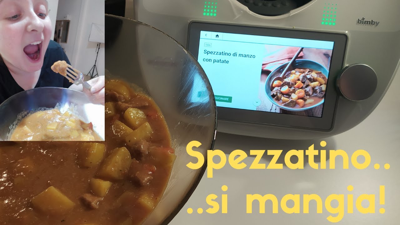 Spezzatino di manzo con patate con il mio Bimby
