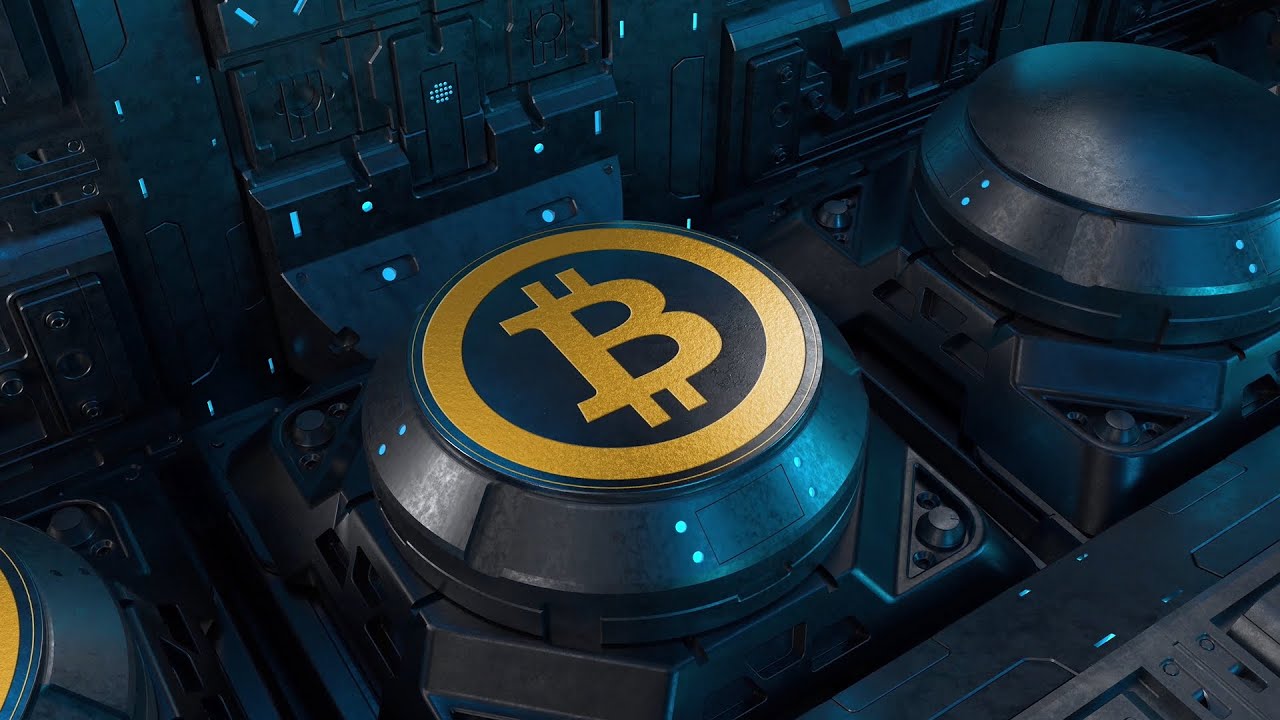 Bitcoin Background 4K VJ Loop Video | No Copyright Motion VJ Loop Video | No Copyright Stock Video