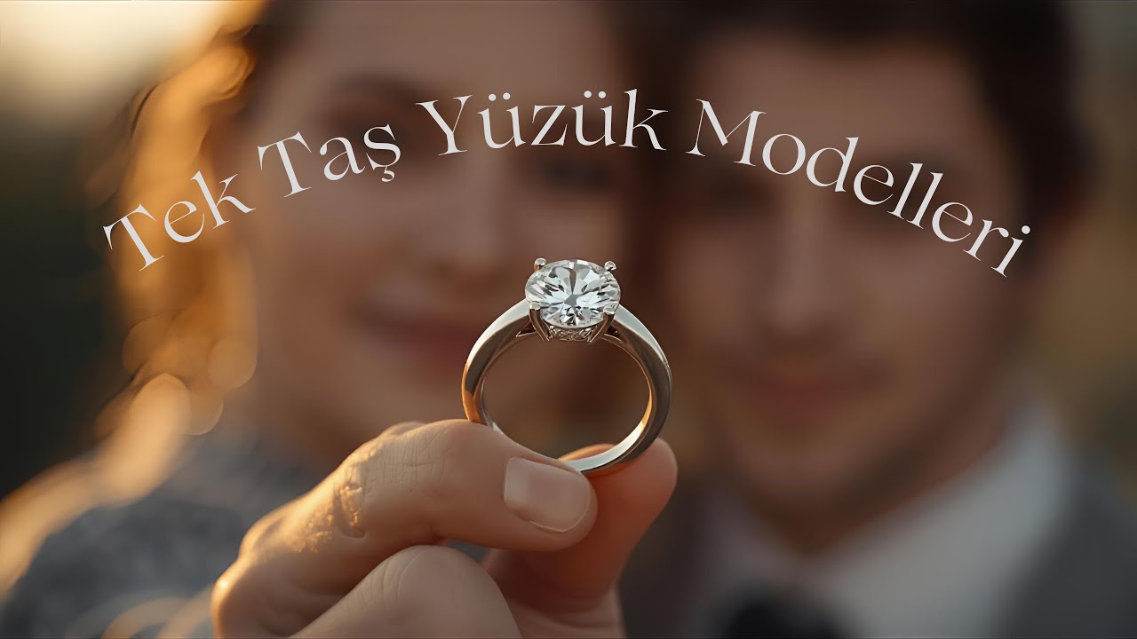 22 Ayar Altın Tek Taş Kadın Yüzük Modelleri | Şık ve Zarif Tektaş Yüzükler