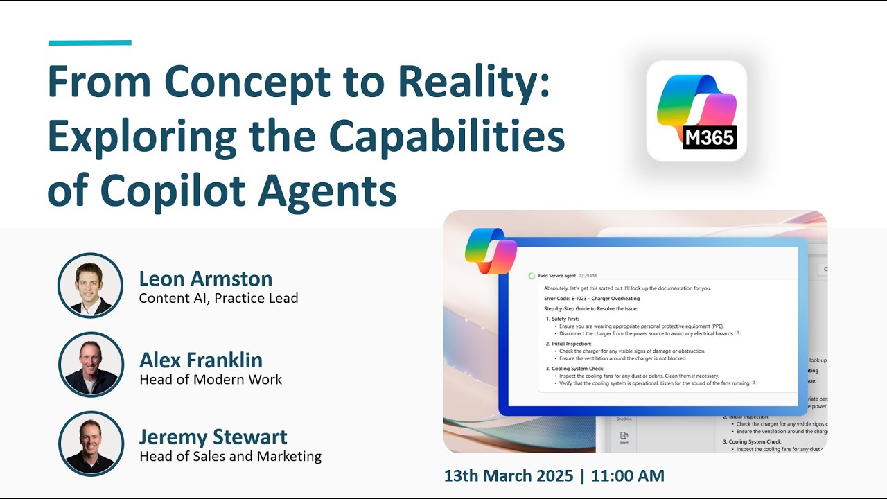 From Concept to Reality: Exploring the Capabilities of Copilot Agents