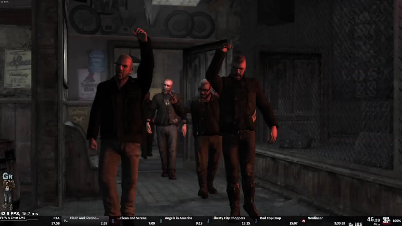GTA: TLaD 100% 3:29:22 (Speedrun)