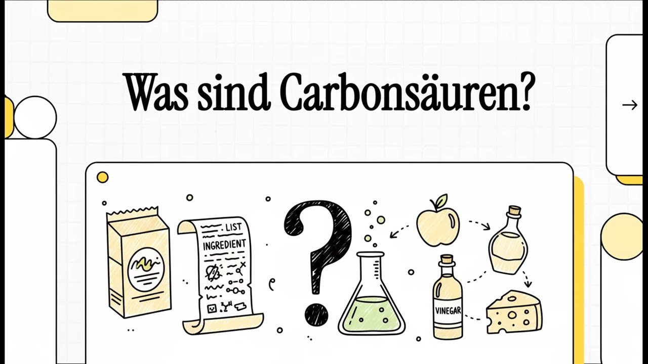 Was sind Carbons&auml;uren? | EINFACH ERKL&Auml;RT