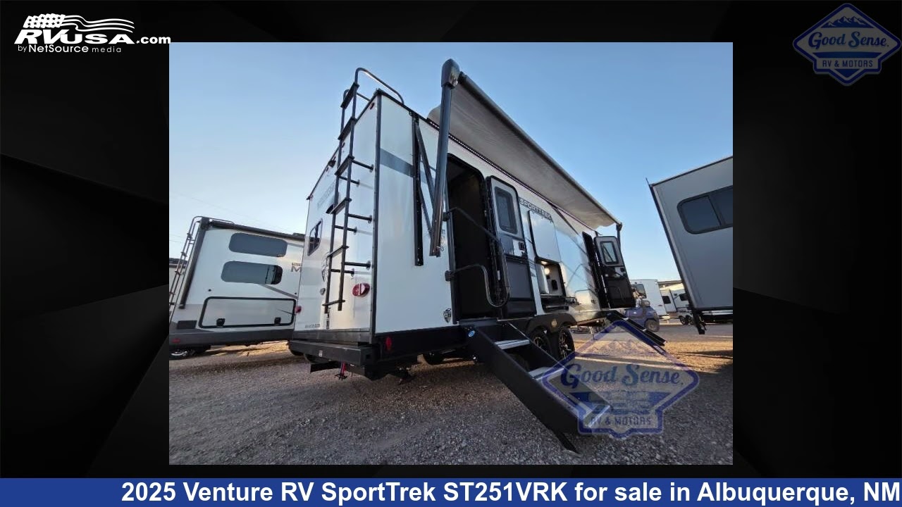Eye-catching 2025 Venture RV SportTrek Travel Trailer RV For Sale in Albuquerque, NM | RVUSA.com