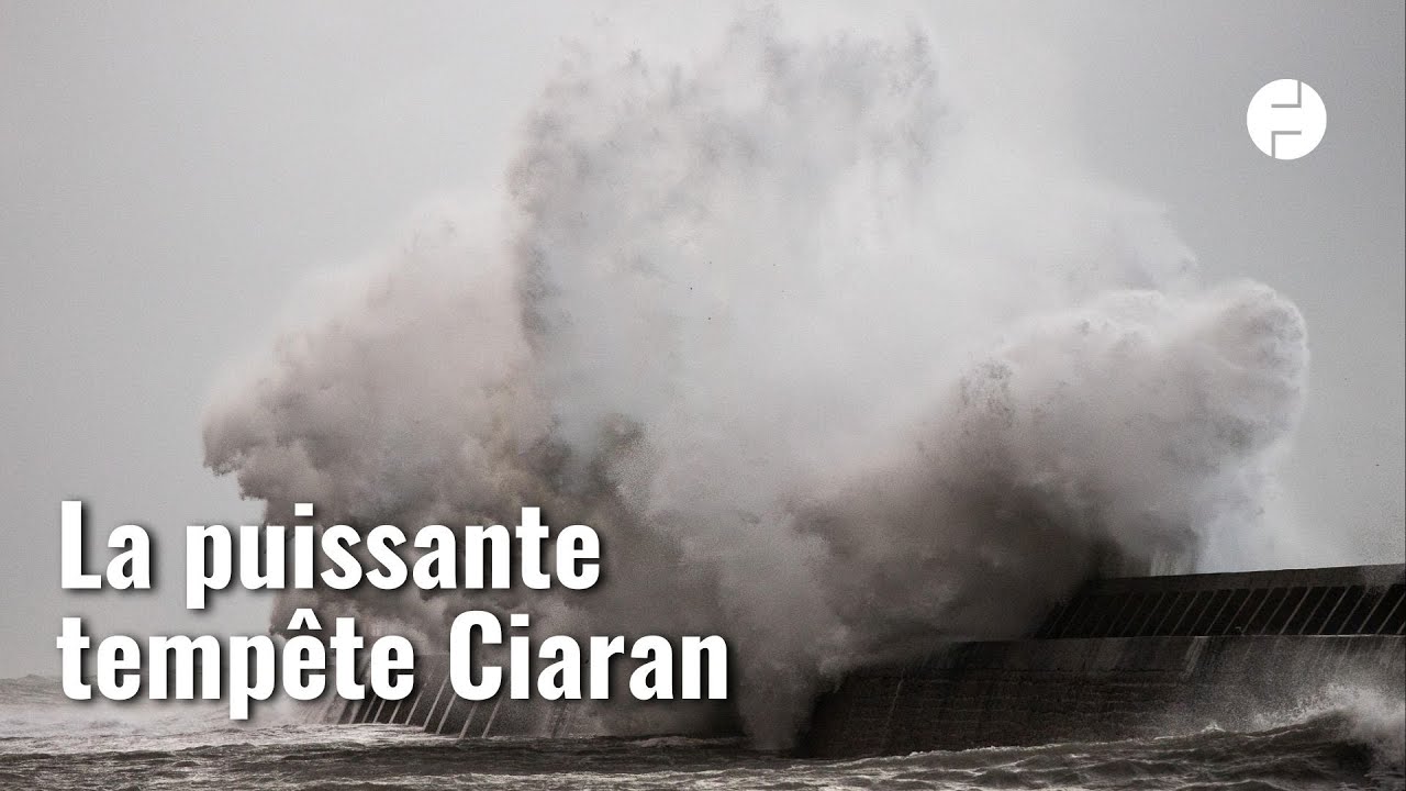Les images impressionnantes de la tempête Ciaran qui a traversé le Grand Ouest