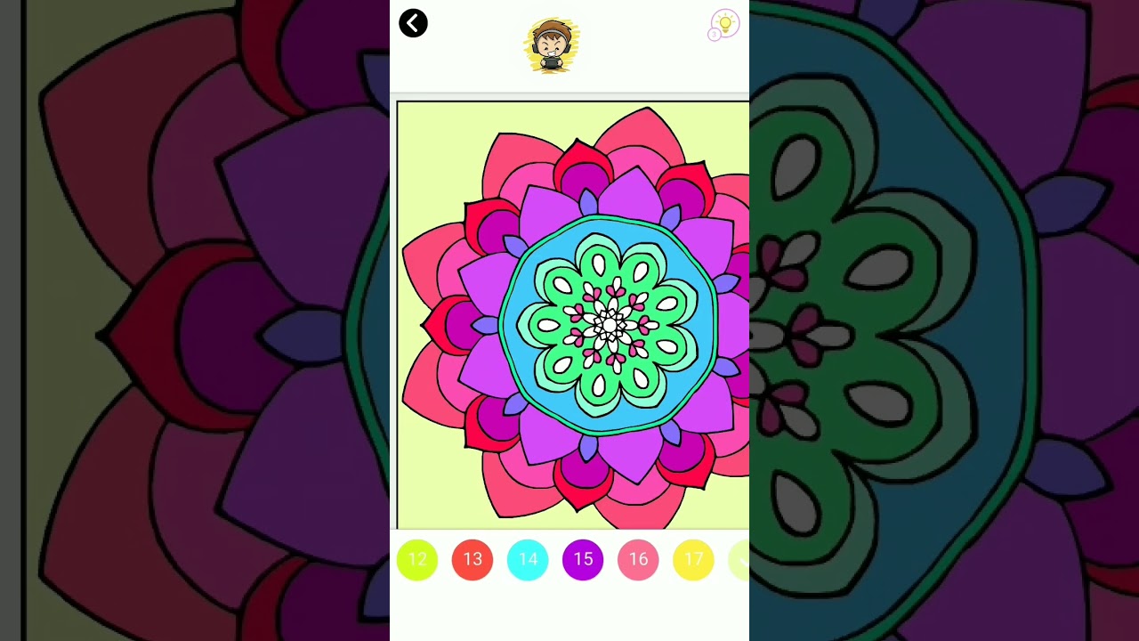 Best Rangoli Art 🌼🌺 #thegamerstoon #game #easyart #easyartforkids #artgames #Rangoli #easyrangoli