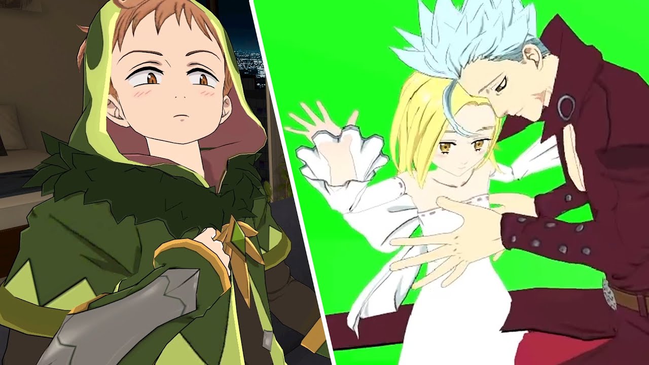 KING REAGE A BAN E ELAINE !! (NANATSU NO TAIZAI VR)