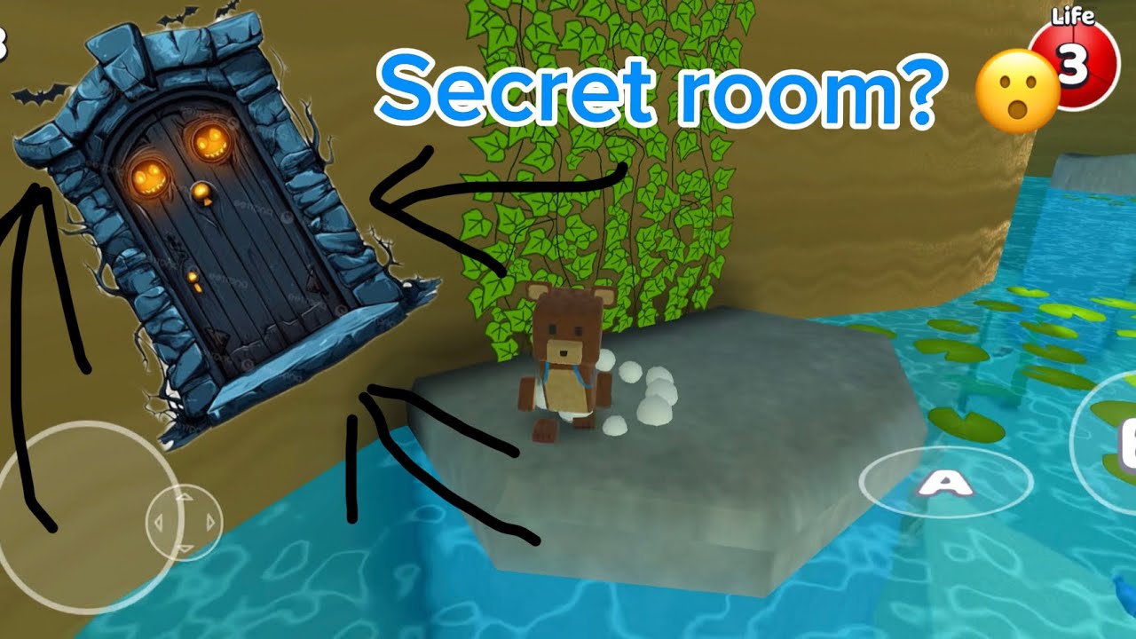 SECRET ROOM in Turtletown! Super Bear Adventure Walkthrough Gameplay