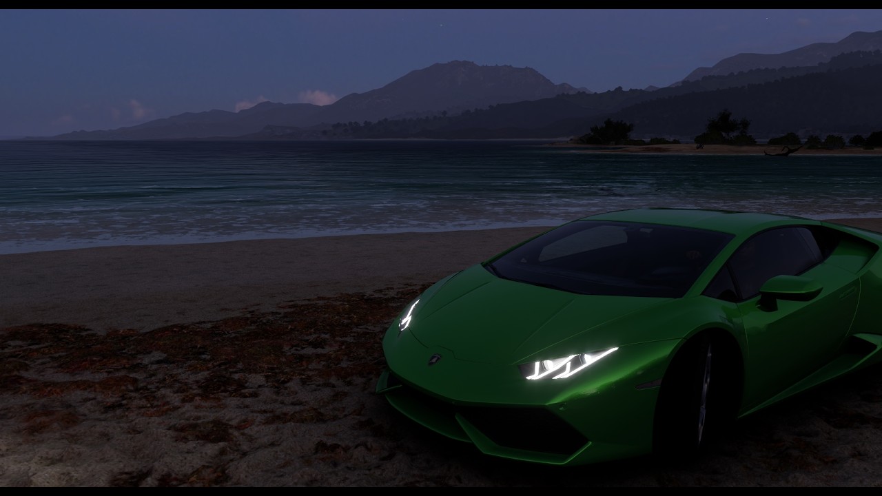 Forza Horizon 5 | RTX 5060 Ti, AMD Ryzen 5 5600 | Lamborghini Huracan
