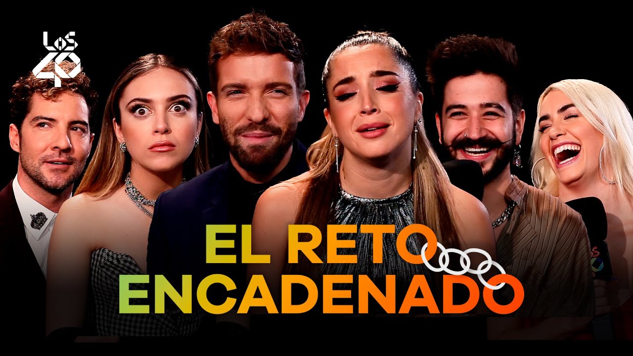 El pique de los artistas de LOS40 con nuestro 'RETO ENCADENADO’ | LOS40