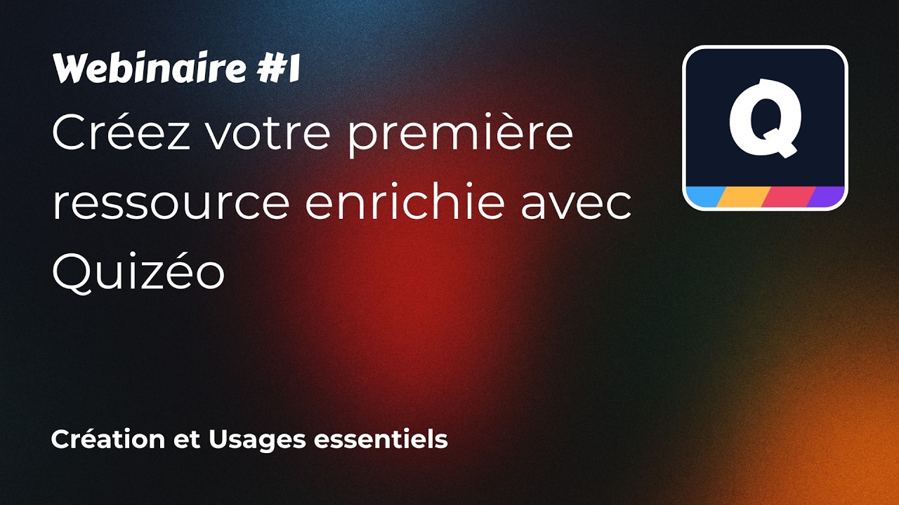 Webinaire Tabuléo x Quizéo : Comment créer des cours avec l'IA ?