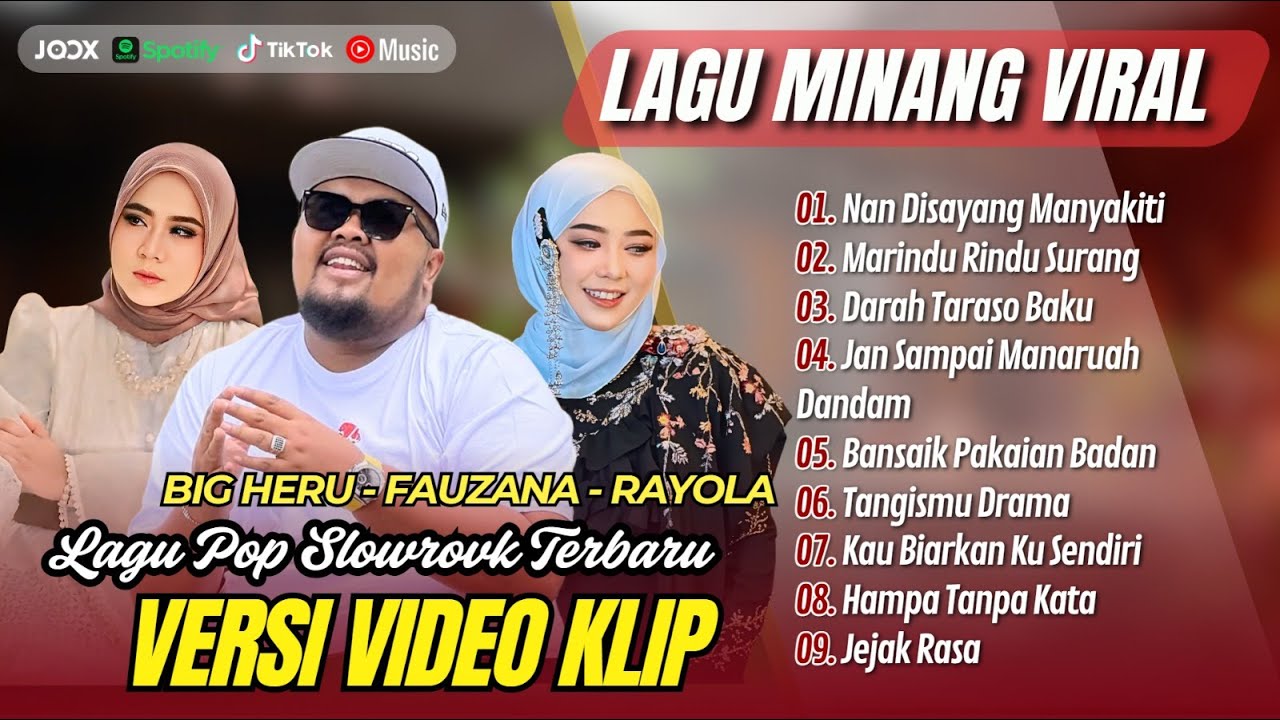 NAN DISAYANG MANYAKITI - Big Heru | MARINDU RINDU SURANG - Fauzana | DARAH TARASO | POP MINANG VIRAL