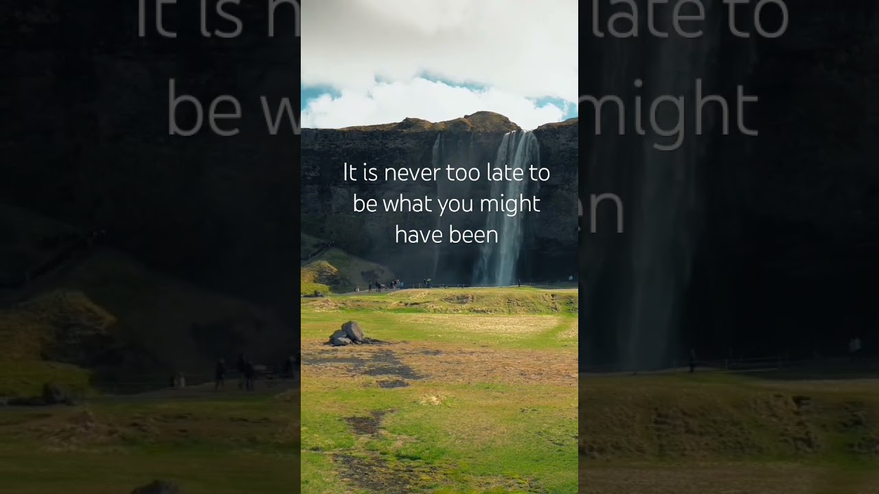 Never too Late 